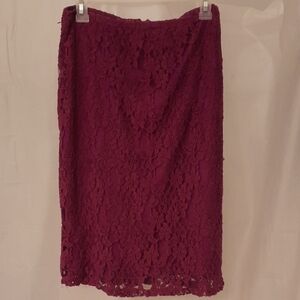 Xhilaration Lace Midi Skirt